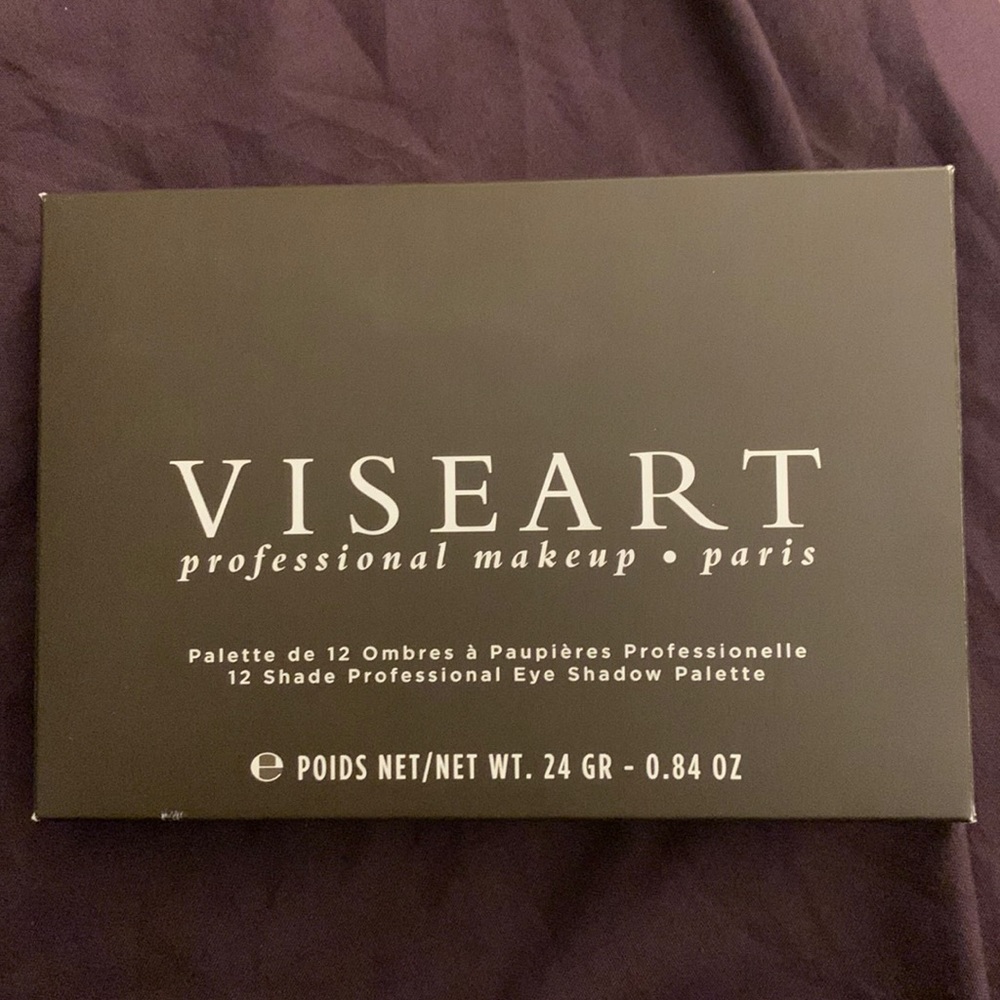 Never been used Viseart neutral palette
